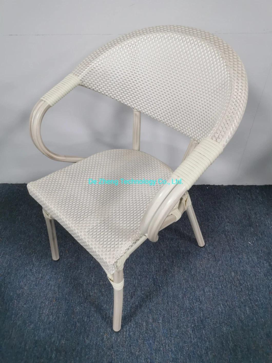 Factory Supply Wholesale Outdoor Dining Furniture All Weather Mesh Dining Chairs Outdoor Dining Sets