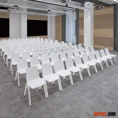 China Stacking Interlocking Connected Loose Chair Training Public Auditorium Chair