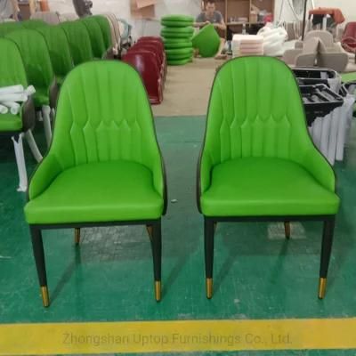 Luxury Dining Room Furniture Green Restaurant Chairs (SP-EC205)