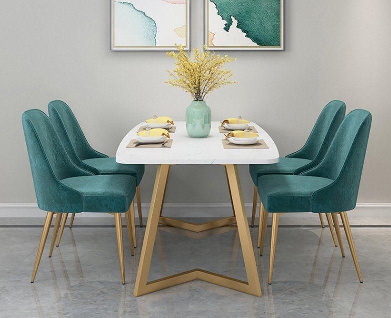 Modern Design Dining Room Furniture Tempered Glass Table Wholesale Dining Table