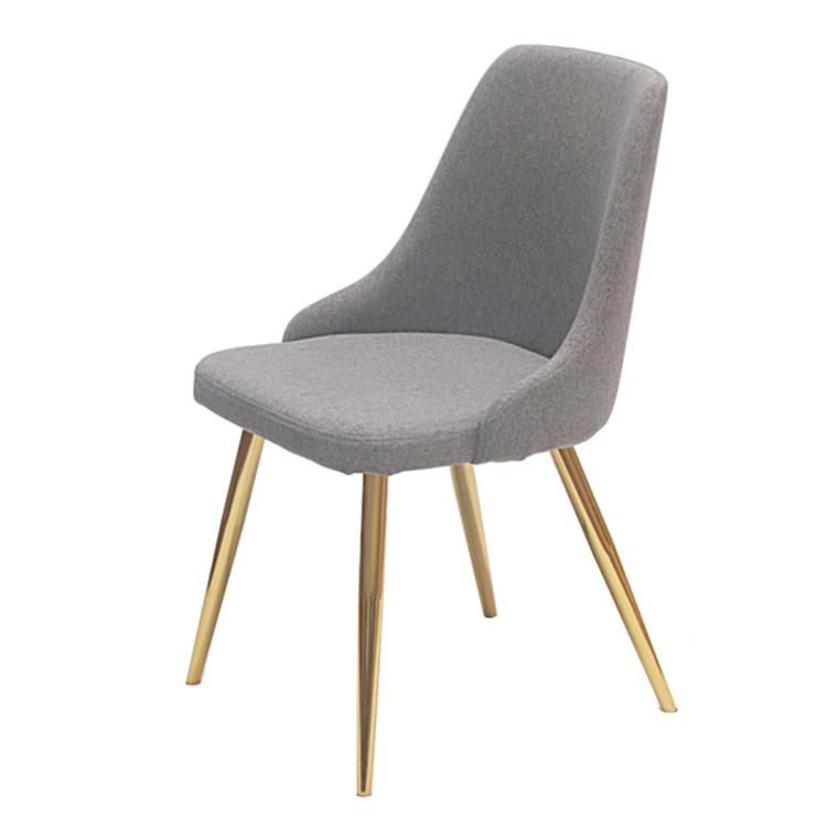 New Design Hot Sale Luxury Dining Room Furniture Velvet Fabric Dining Chairs Restaurant Dining Chair