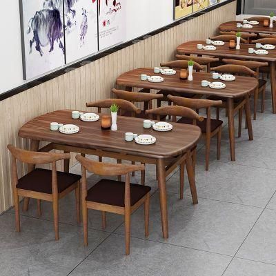 Simple Project Restaurant Dining Hotel Banquet Wedding Event Wooden Table