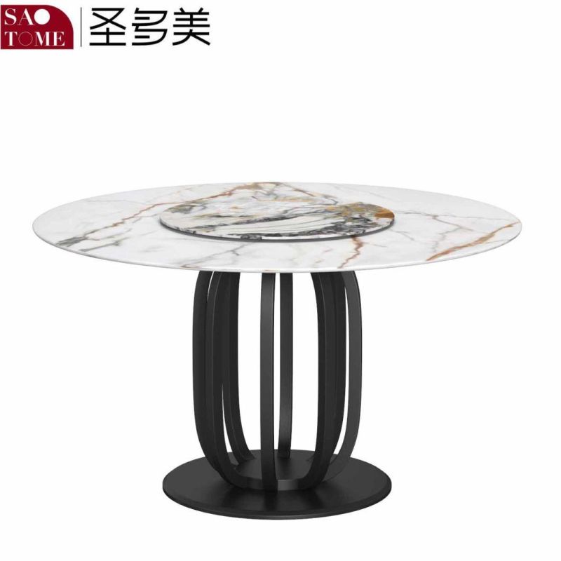 Hot Selling Euro Nordic Furniture White Round Dining Tables