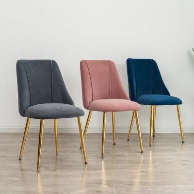 Hot Sell Dining Chair with Golden Legs