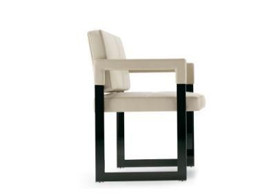 Aster Leather Dining Chair by Jean-Marie Massaud