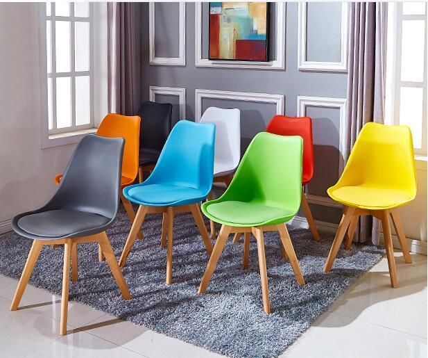 Modern Nordic French White Black Cafe Sedie Wood Dining Chairs Scandinavian Dining Chairs