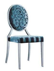 Factory Best Price Silver Color Round Back Banquet Chair