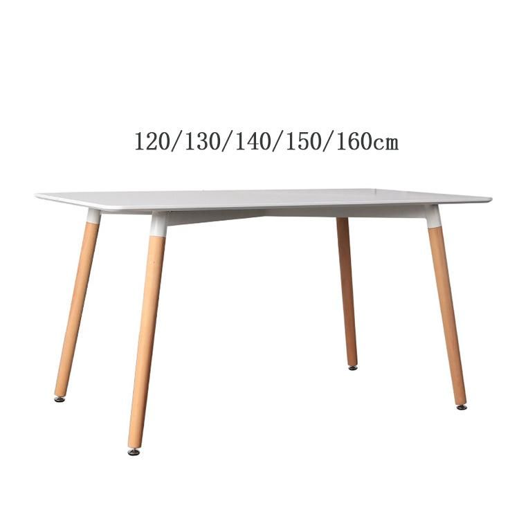 2022 Nordic Simple Restaurant Tables Milk Tea Hotel Party Portable MDF Dining Table Modern