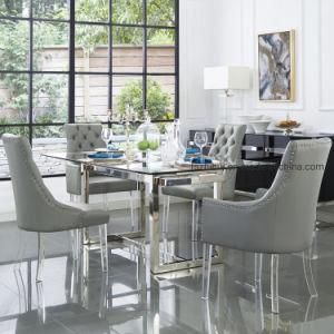 Extendable Glass Dining Table