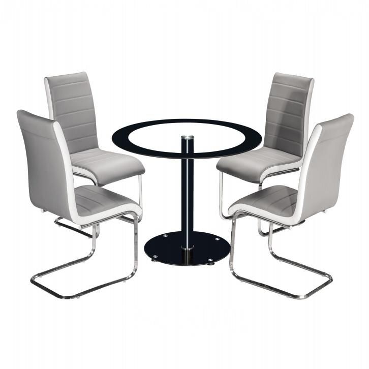 Wholesale Customized Modern Indoor Banquet Table Round Glass Restaurant Table