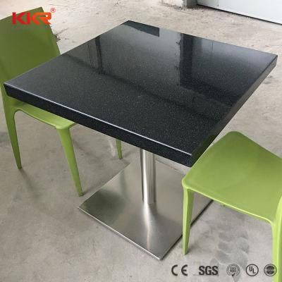 Kingkonree Solid Surface Restaurant Dining Table and Chair