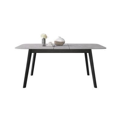 Minimalist Modern Design Dining Room Set Extendable Dining Table