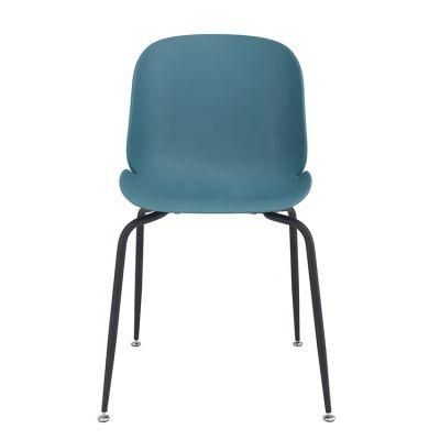 Free Sample Modern Leather Cushion Plastic Chair Classic Dining Chair PP Chair for Dining Room