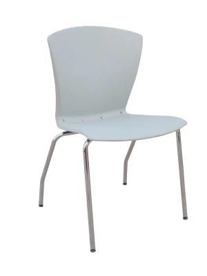 Modern Furniture Metal Leg Plastic Student Chair