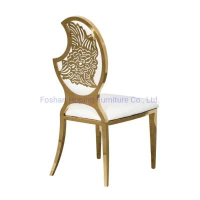 Garden Furniture Mts Banquet Wedding Chair Twinkle Gold Stainless Steel Chairs