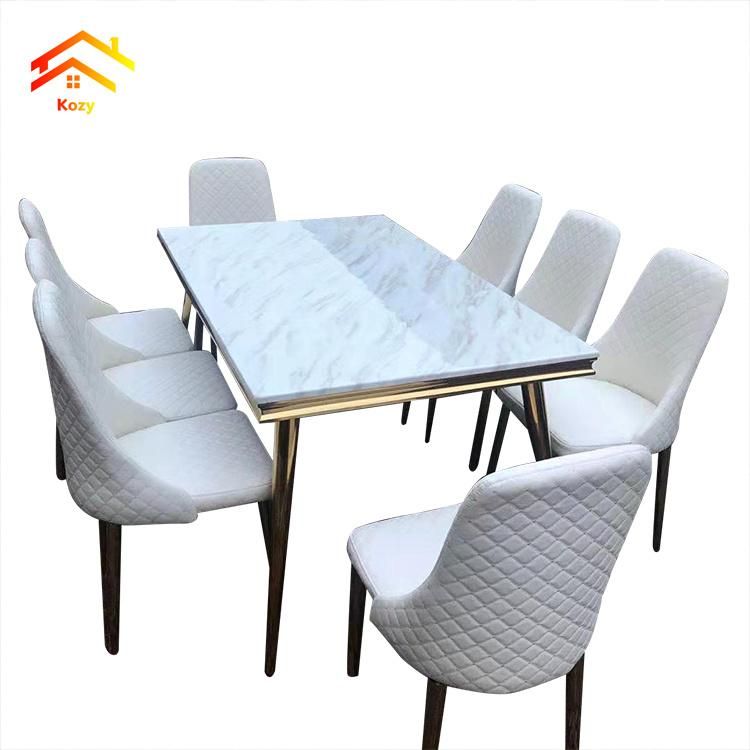 Marble Dining Table Simple Modern Small Apartment