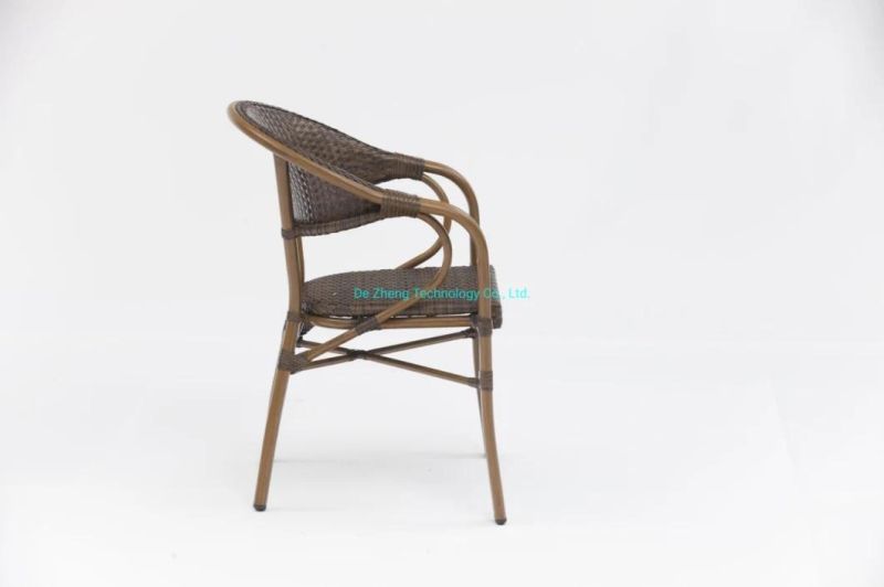Newly Designed Product Aluminum Rattan Chair Set Outdoor Garden Dining Furniture Set