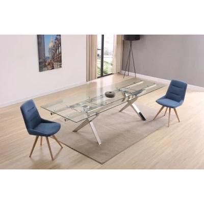 Customized Glass Dining Table Dining Room Furniture