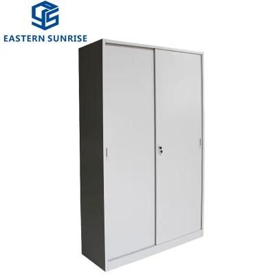 High Quality Tool Metal Sideboard with Steel Sliding Door Cabinet
