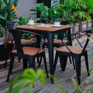 Fashionable Cafe Shop Modern Simple Antique Restaurant Table Chairs