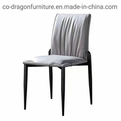 Modern Wholesale Dining Chair with Steel Legs for Home Furniture