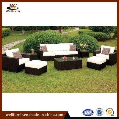 New Design Garden Furniture Outdoor Wicker Rattan Dining Table and Chair (WF-126)