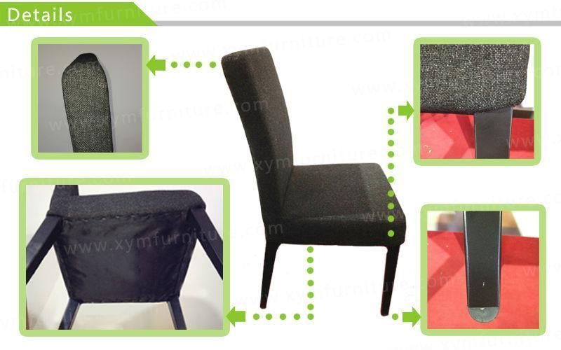 Modern Metal Frame Imitated Wooden Chair for Sale