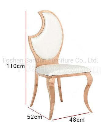 5 Years Guarantee Time Wholesale High Quality Stainless Steel Dining Chair