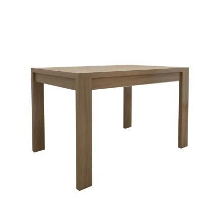 Simple Design French Style 1.6M Wooden Dining Table for 6 Seat