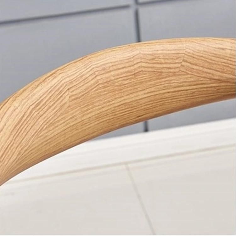 China Cheap Modern Home Furniture Soild Wood Dining Room Horn Restaurant Chair
