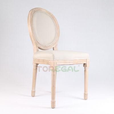 Supply Modern Wood Louis Chair for Wedding Party Dining Hotel