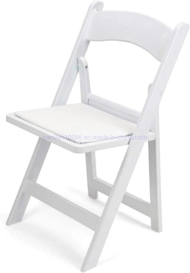 Wedding Tiffany Chair Blue Silk Ribbon Decor White Cushion Dining Chair