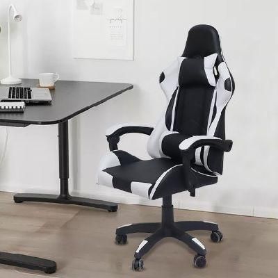 Factory Wholesale High Back Colorful Synthetic Leather PU Swiveling Rotatable Height Adjustable Armrest Gaming Chair