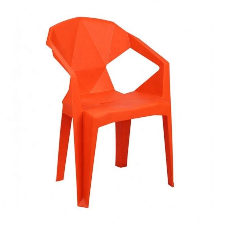 Heavy Duty Industrial Wholesale White Stacking Plastic Chair to Make Plastic Chair
