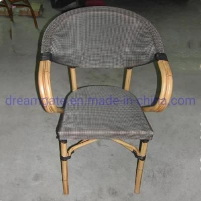Black Color Light Weight Cheap Price Aluminum Chair