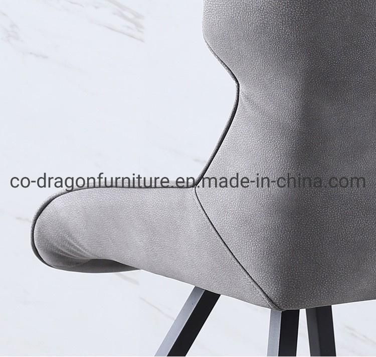 European Style High Quality Luxury Leisure Leather Dining Chair