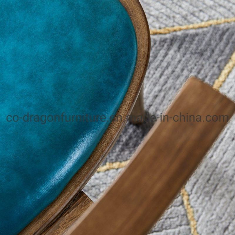 High Quality Wooden Dining Chair with Leather for Dining Furniture