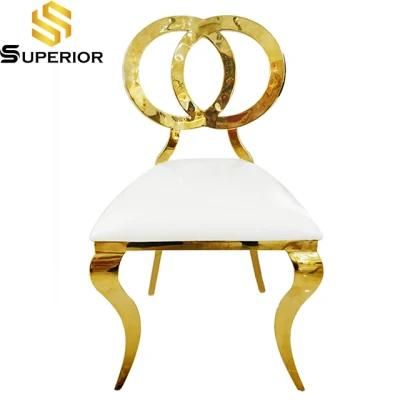 Factory Direct Sales Latest Design Wedding Banquet Round Back Chairs