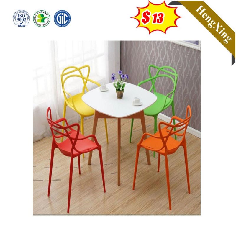 Square French Style 4 Seat Modern Hotel Wood Dining Room Furniture Sets