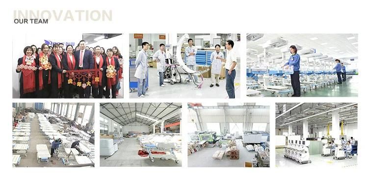 Bdt001 Hospital Folding Movable Adjustable Over Bed Dining Table for Sale