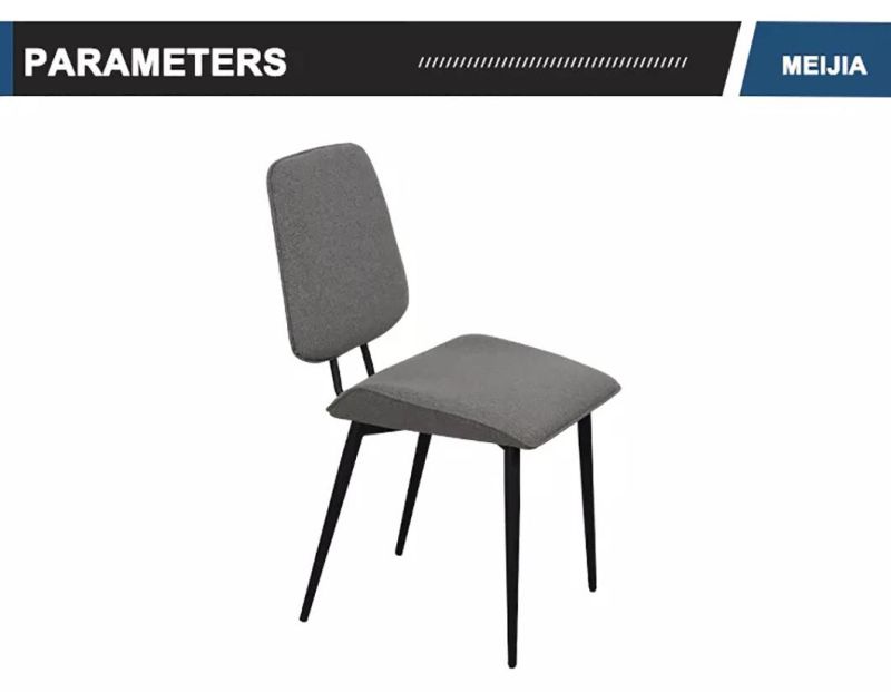 Comfortable Design in Line with Human Body Structure Luxury Modern Dining Chairs Velvet Dining Chair Furniture