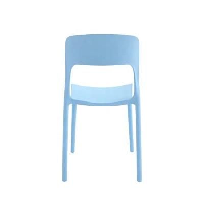 Plastic Modern Outdoor Dining Room Chairs with Armrest