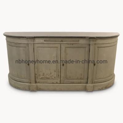 Stone Finish Buffet Sideboard