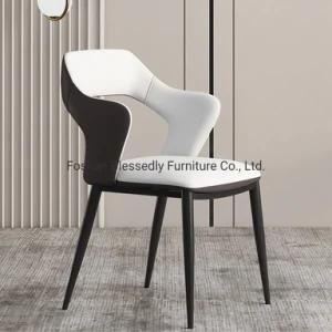 Factory Supply High Quality Leather Dining Chair Living Room Chair