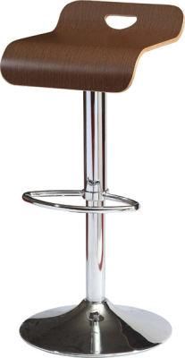 Plywood Restaurant High Swivel Bar Stool