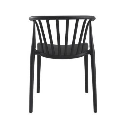 Kitchen Dinner Room Furniture Cheap New Model Stackable Modern Outdoor Dining PP Dining Plastic Chair