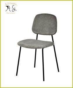 Nordic furniture Modern Powder Coating Frame Fabric Dining Chair