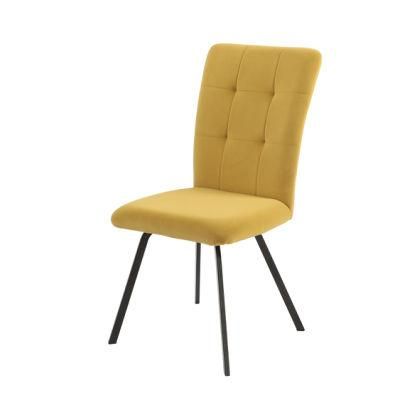 Modern Home Furniture Restaurant Furniture Velvet Golden Dining Chair Dining Table Chairs