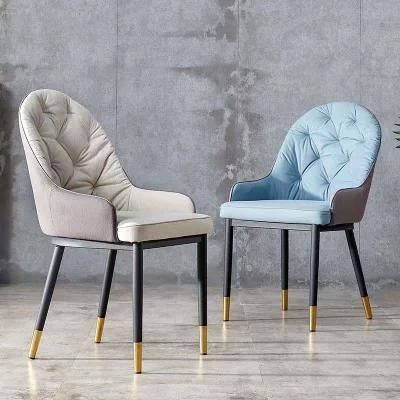 Modern Design Nordic High Quality Home Furniture Kitchen Upholstered Dining Chairs