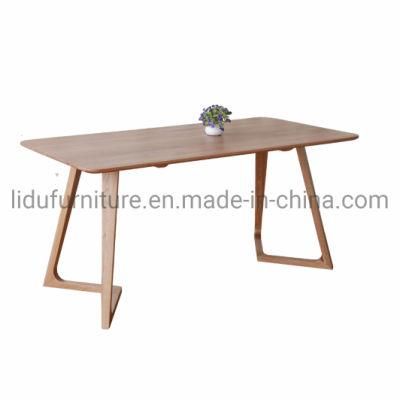 Hot Selling and Modern Home Furniture Wood Dining Table with Cheap Price